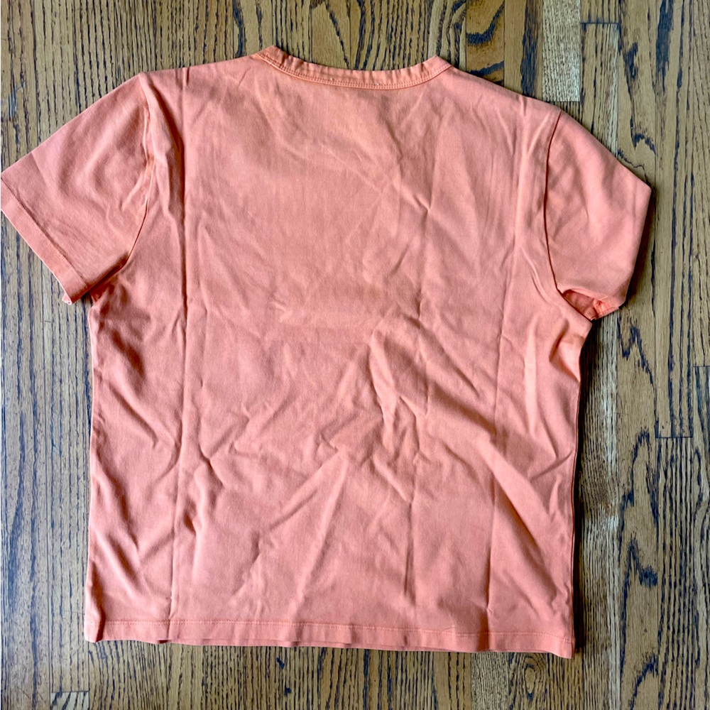NWT Madewell Perfect  Crew Neck Tee in Apricot.  Size Medium. - Picture 10 of 10